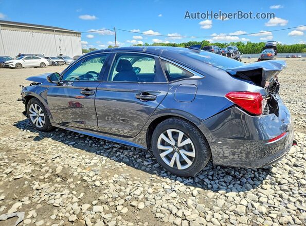2HGFE2F20RH500332 2024 HONDA CIVIC Black Rear left