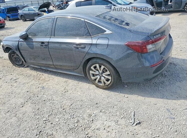 2HGFE2F20SH517153 2025 HONDA CIVIC Серый Задняя левая четверть