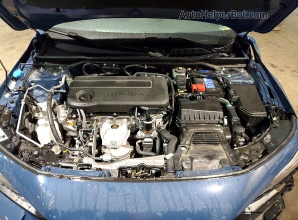 2HGFE2F20SH563467 2025 HONDA CIVIC Синий Вид задней части салона