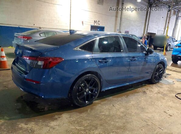 2HGFE2F20SH563467 2025 HONDA CIVIC Синий Задняя правая четверть