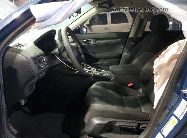 2HGFE2F20SH563467 2025 HONDA CIVIC Синий Вид салона спереди
