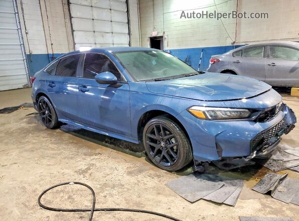 2HGFE2F20SH563467 2025 HONDA CIVIC Синий Передняя правая четверть