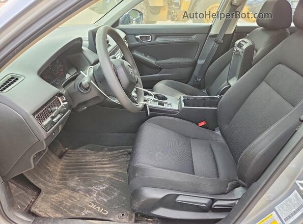 2HGFE2F20SH583511 2025 HONDA CIVIC Silver Widok wnętrza z przodu