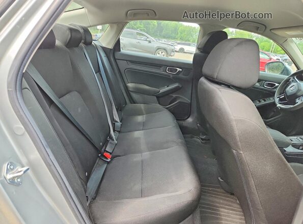 2HGFE2F20SH583511 2025 HONDA CIVIC Silver Widok tylnych siedzeń