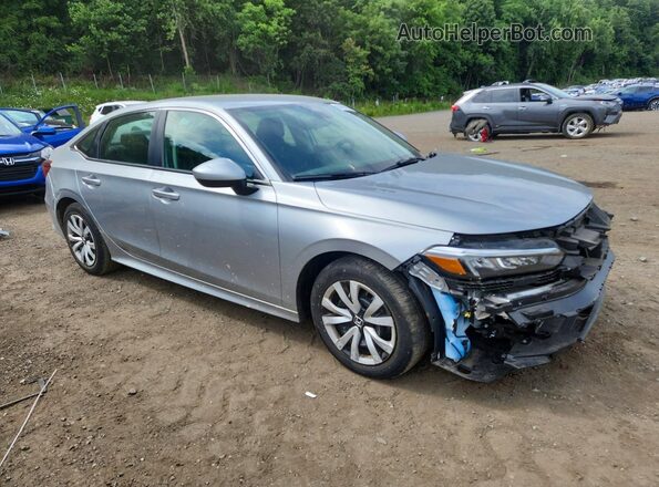 2HGFE2F20SH583511 2025 HONDA CIVIC Silver Przód prawy
