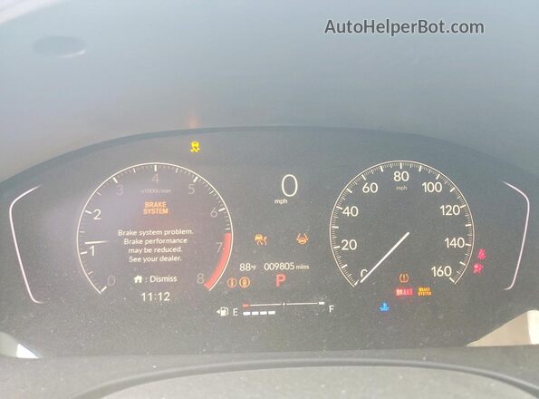2HGFE2F20TH547951 2026 HONDA CIVIC Silver Instrument cluster view
