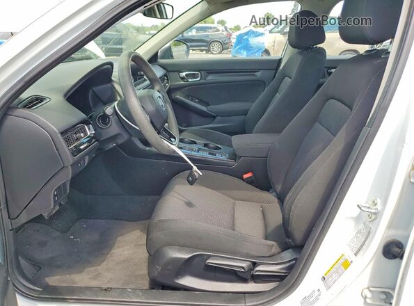 2HGFE2F21NH523175 2022 HONDA CIVIC White Вид салону спереду