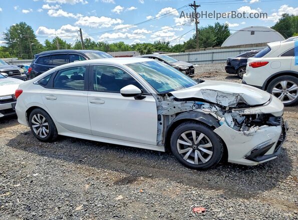 2HGFE2F21NH523175 2022 HONDA CIVIC White Передня права чверть