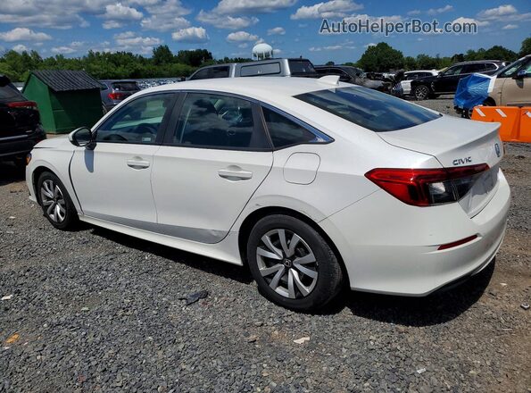 2HGFE2F21NH523175 2022 HONDA CIVIC White Задня ліва чверть