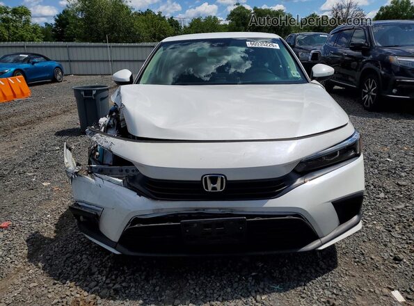 2HGFE2F21NH523175 2022 HONDA CIVIC White Вид спереду