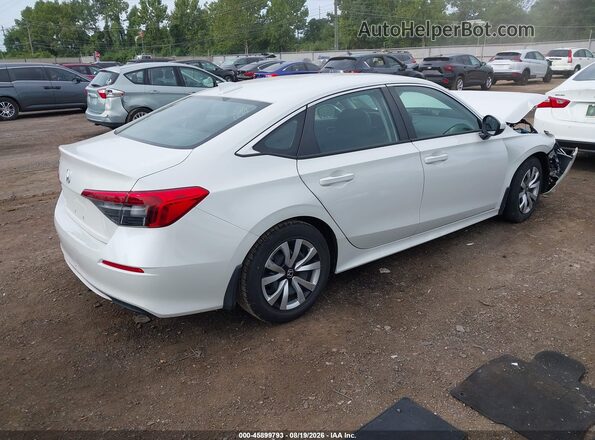 2HGFE2F21PH568636 2023 HONDA CIVIC White Задня права чверть