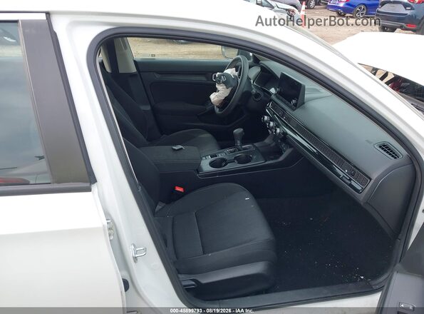 2HGFE2F21PH568636 2023 HONDA CIVIC White Вид салону спереду