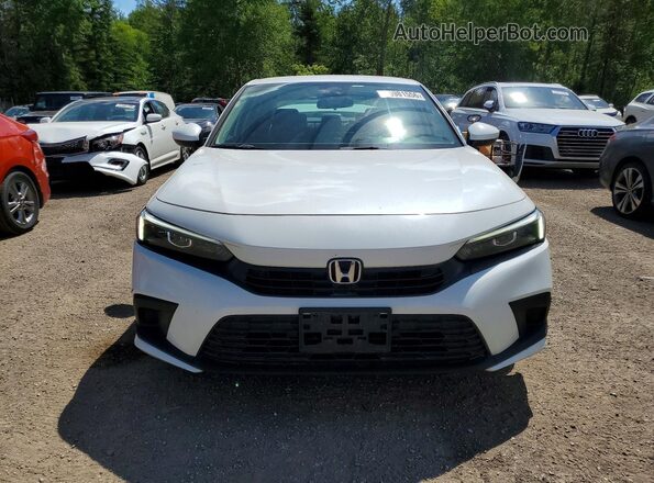 2HGFE2F22NH113257 2022 HONDA CIVIC White Դիմացի տեսք