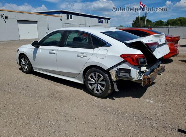 2HGFE2F22NH113257 2022 HONDA CIVIC White Հետևի ձախ