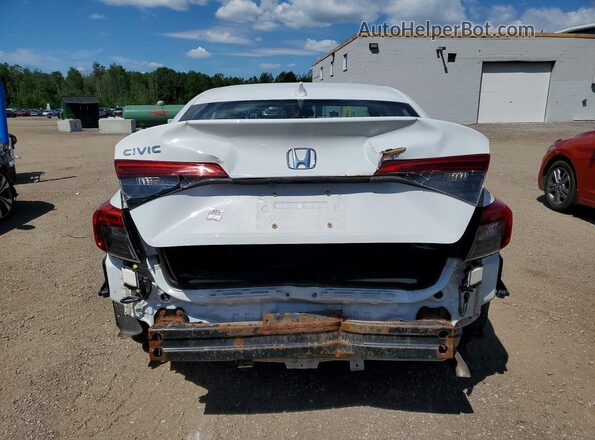 2HGFE2F22NH113257 2022 HONDA CIVIC White Հետևի տեսք