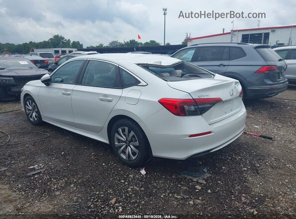 2HGFE2F22NH551907 2022 HONDA CIVIC White Tył lewy