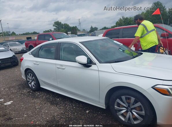 2HGFE2F22NH551907 2022 HONDA CIVIC White Widok wnętrza z tyłu