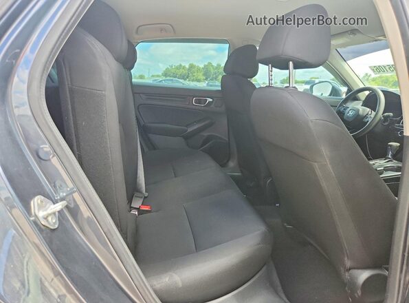 2HGFE2F22PH540148 2023 HONDA CIVIC Gray უკანა სავარძლების ხედი