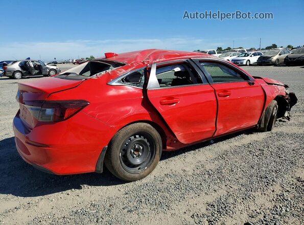 2HGFE2F22SH572414 2025 HONDA CIVIC Red Rear right