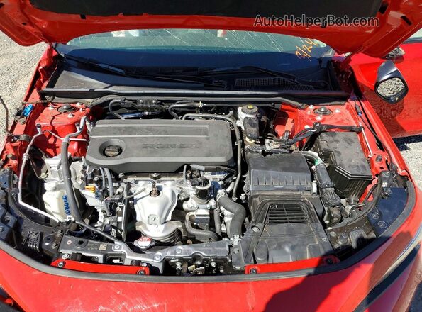 2HGFE2F22SH572414 2025 HONDA CIVIC Red Rear interior view