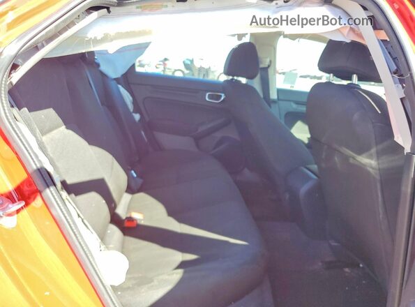 2HGFE2F22SH572414 2025 HONDA CIVIC Red Rear seats view