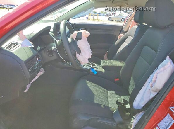 2HGFE2F22SH572414 2025 HONDA CIVIC Red Front interior view
