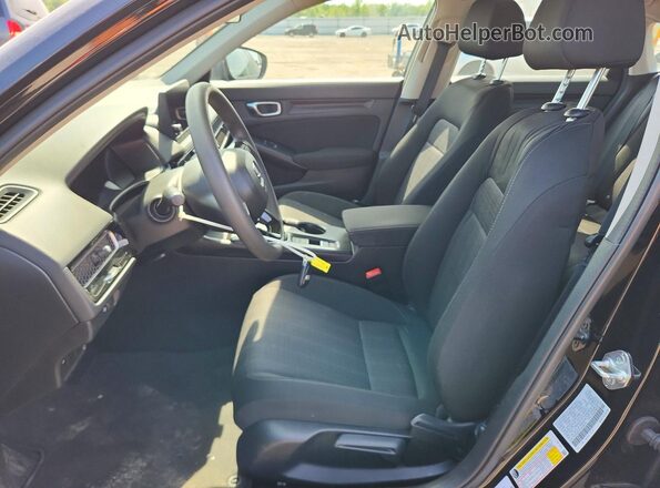 2HGFE2F22TH528916 2026 HONDA CIVIC Black წინა სალონის ხედი
