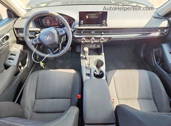 2HGFE2F22TH528916 2026 HONDA CIVIC Black წინა პანელის ხედი