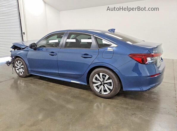 2HGFE2F22TH563472 2026 HONDA CIVIC Blue Trasero izquierdo