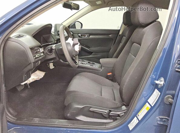 2HGFE2F22TH563472 2026 HONDA CIVIC Blue Vista interior delantera