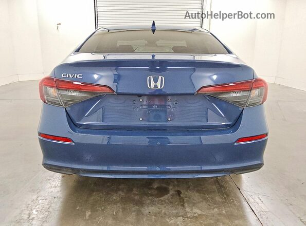 2HGFE2F22TH563472 2026 HONDA CIVIC Blue Vista trasera