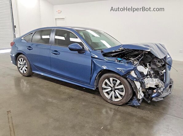 2HGFE2F22TH563472 2026 HONDA CIVIC Blue Delantero derecho