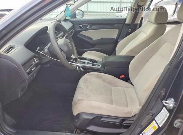 2HGFE2F23NH510573 2022 HONDA CIVIC Charcoal Vista interior delantera