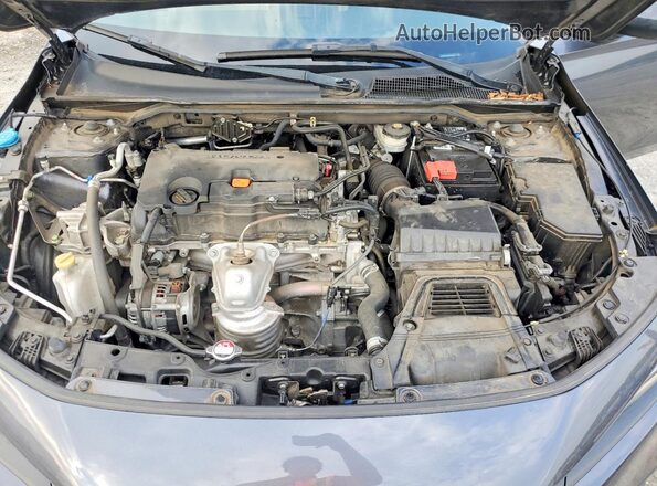 2HGFE2F23NH510573 2022 HONDA CIVIC Charcoal Vista interior trasera