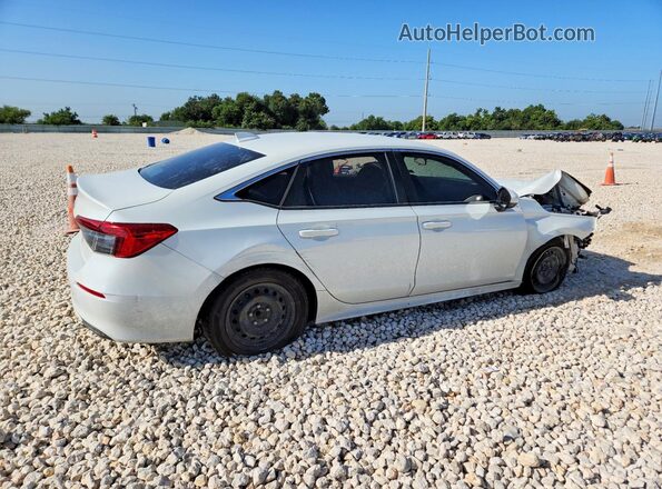 2HGFE2F23NH518494 2022 HONDA CIVIC Белый Задняя правая четверть