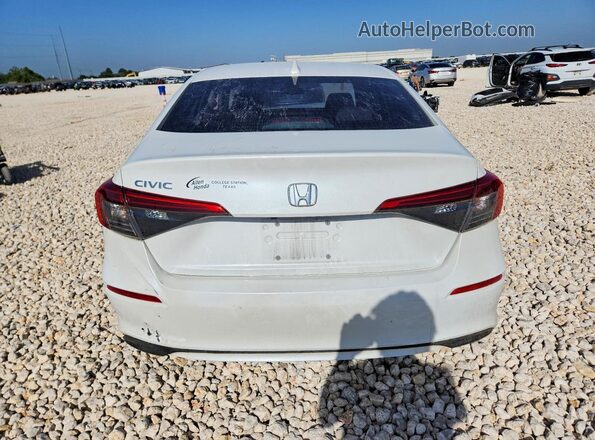 2HGFE2F23NH518494 2022 HONDA CIVIC Белый Вид сзади