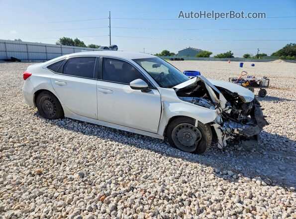 2HGFE2F23NH518494 2022 HONDA CIVIC Белый Передняя правая четверть