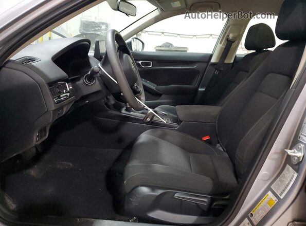 2HGFE2F23NH545484 2022 HONDA CIVIC Gray Вид салону спереду