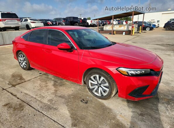 2HGFE2F23NH548014 2022 HONDA CIVIC Red Front right