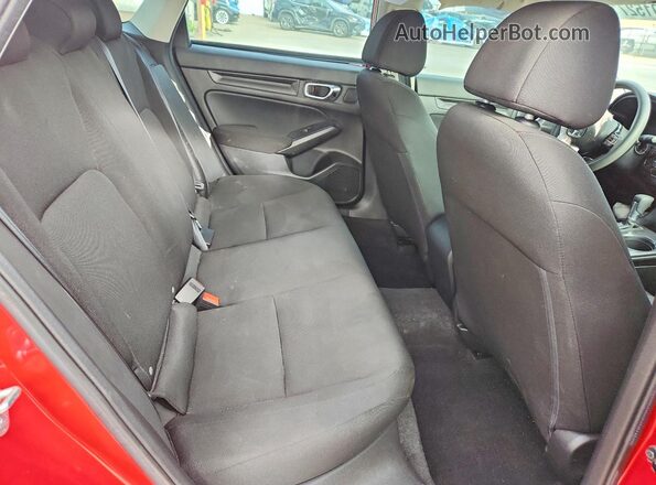 2HGFE2F23NH548014 2022 HONDA CIVIC Red Rear seats view