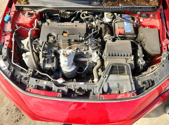 2HGFE2F23NH548014 2022 HONDA CIVIC Red Rear interior view