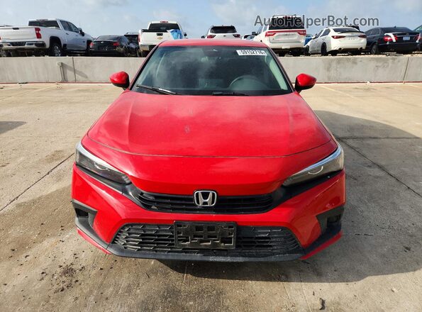 2HGFE2F23NH548014 2022 HONDA CIVIC Red Front view