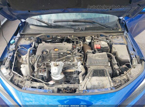 2HGFE2F23NH583605 2022 HONDA CIVIC Blue უკანა ხედი