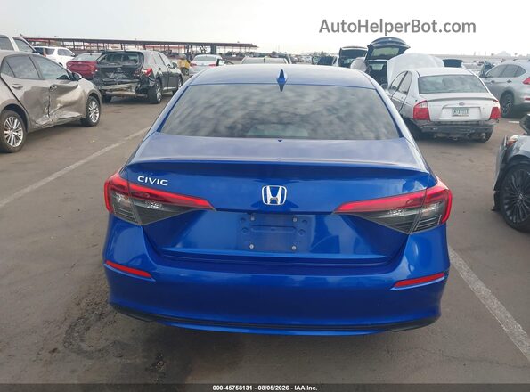 2HGFE2F23NH583605 2022 HONDA CIVIC Blue 