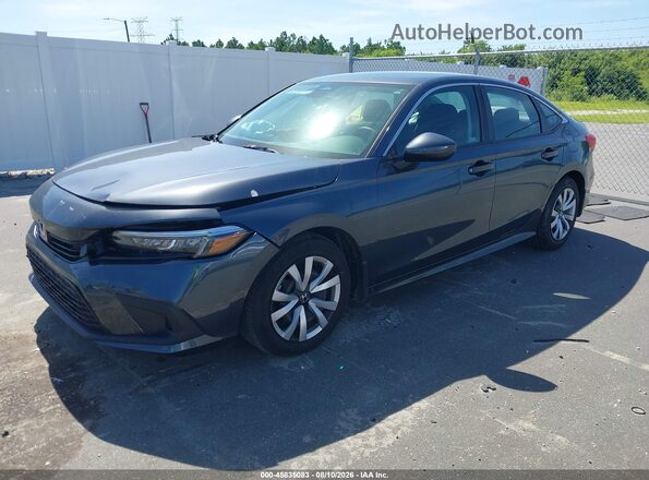 2HGFE2F23PH538277 2023 HONDA CIVIC Серый Передняя левая четверть