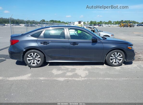 2HGFE2F23PH538277 2023 HONDA CIVIC Серый Вид задней части салона