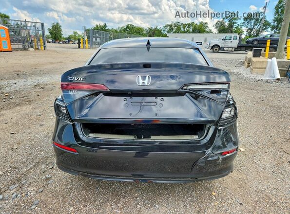 2HGFE2F23SH592834 2025 HONDA CIVIC Black Հետևի տեսք