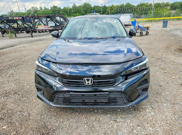 2HGFE2F23SH592834 2025 HONDA CIVIC Black Դիմացի տեսք