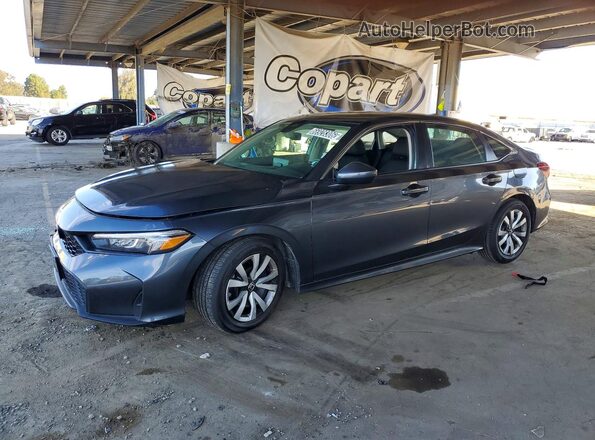 2HGFE2F23SH597564 2025 HONDA CIVIC Gray Задня ліва чверть