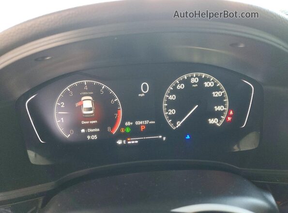 2HGFE2F23SH597564 2025 HONDA CIVIC Gray 